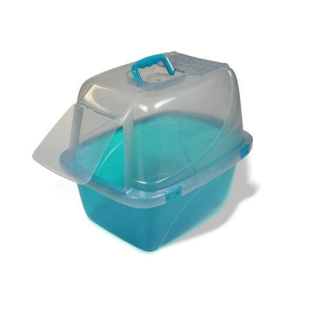 UPC: 0079441004564 | Van Ness Hooded Transculent Cat Litter Pan