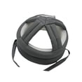 thumbnail image 3 of Casco anticaída para ancianos, gorro para adultos, protector caídas, , transpirable, ajustable Gris plateado, 3 of 6