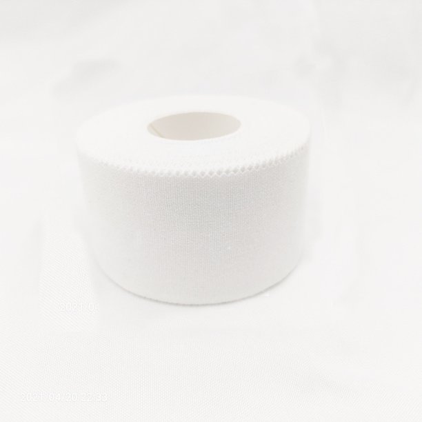Membrana protectora para la piel deportiva, soporte fijo, combinación de presión para el pie, protector de muñeca, protector de pies, borde dentado, cinta adhesiva, parche blanco, no elástico