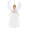 thumbnail image 2 of XJGHHSY 2 Pcs Fairy Tree Topper Pendant, Top Angel Statue Tree, Fairy on the Wall or Door, Christmas Tree Topper Angel for Christmas Decorations,White, 2 of 4