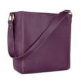 thumbnail image 3 of Montana West Hobo Bags for Women Vegan Leather Shoulder Purses and Handbags, Purple, 3 of 10