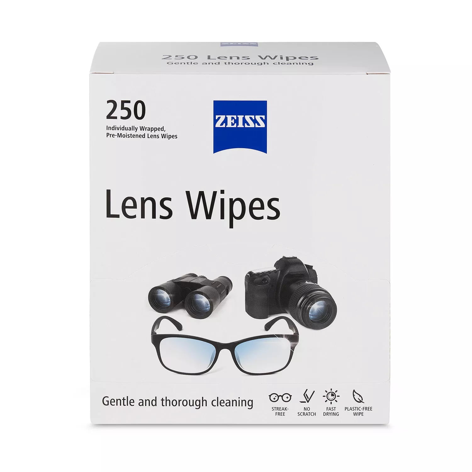 Amazon | Zeiss レンズクリーニング用ウェットシート 400枚