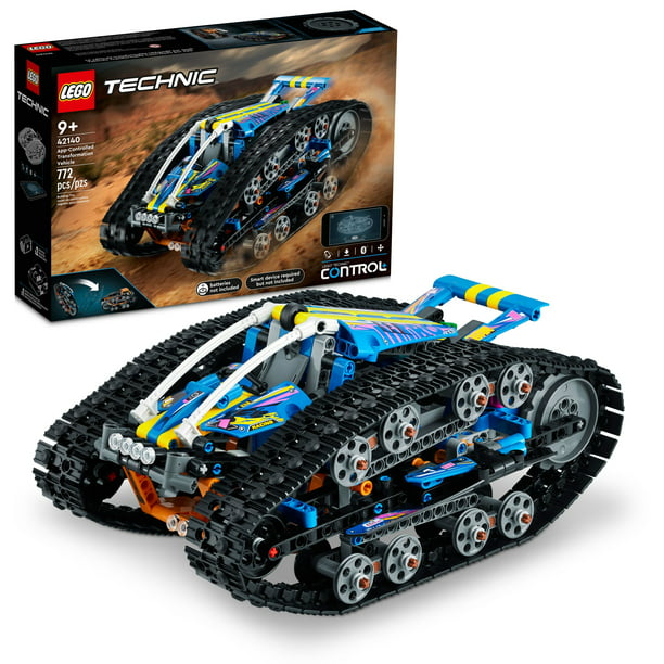 pijp Onderdrukking condoom LEGO Technic App-Controlled Transformation Vehicle 42140, Remote Control  Car Toy, 2in1 Set, Off Road RC Flip Toys, Presents for Kids, Boys & Girls -  Walmart.com