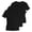 Black*back to school Shirts Girl, variant on 3PC Girls Short Sleeve T-Shirts Lettuce Hem Ribbed Knit Tops Back to School Summer Basic Tees 5-16 Years