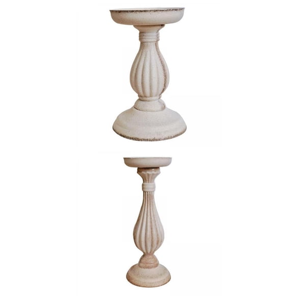 2 piezas de candelabros de de retro para decorativa