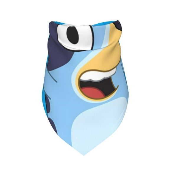 Gokiu Bluey for Dog Bandana 1 Pack Premium Durable Triangle Scarf Washable Dog Bandana Boy Birthday Suitable for Neutral Large Dogs