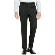 Kenneth Cole Mens Slim fit Dress Pants 34 / 32 Black Stretch