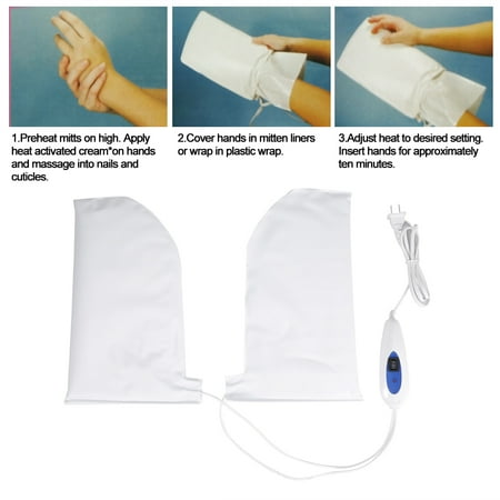 - Therapeutic Heated Mitts for Paraffin Wax Therapy Manicure SPA Treatment Hand Care Mittens, Therapeutic Mitts, Paraffin Therapy Mitts