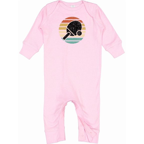 Inktastic Table Tennis Ping Pong Baby Romper Coveralls