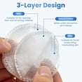 thumbnail image 5 of Cotton Rounds 160 Count, Cotton Pads for Face, Soft, Lint-Free, Super Absorbent Makeup Remover Pads for All Skin Types, Used for Removing Makeup, Applying Toners, Facial Cleansing, Nail Care, 5 of 7