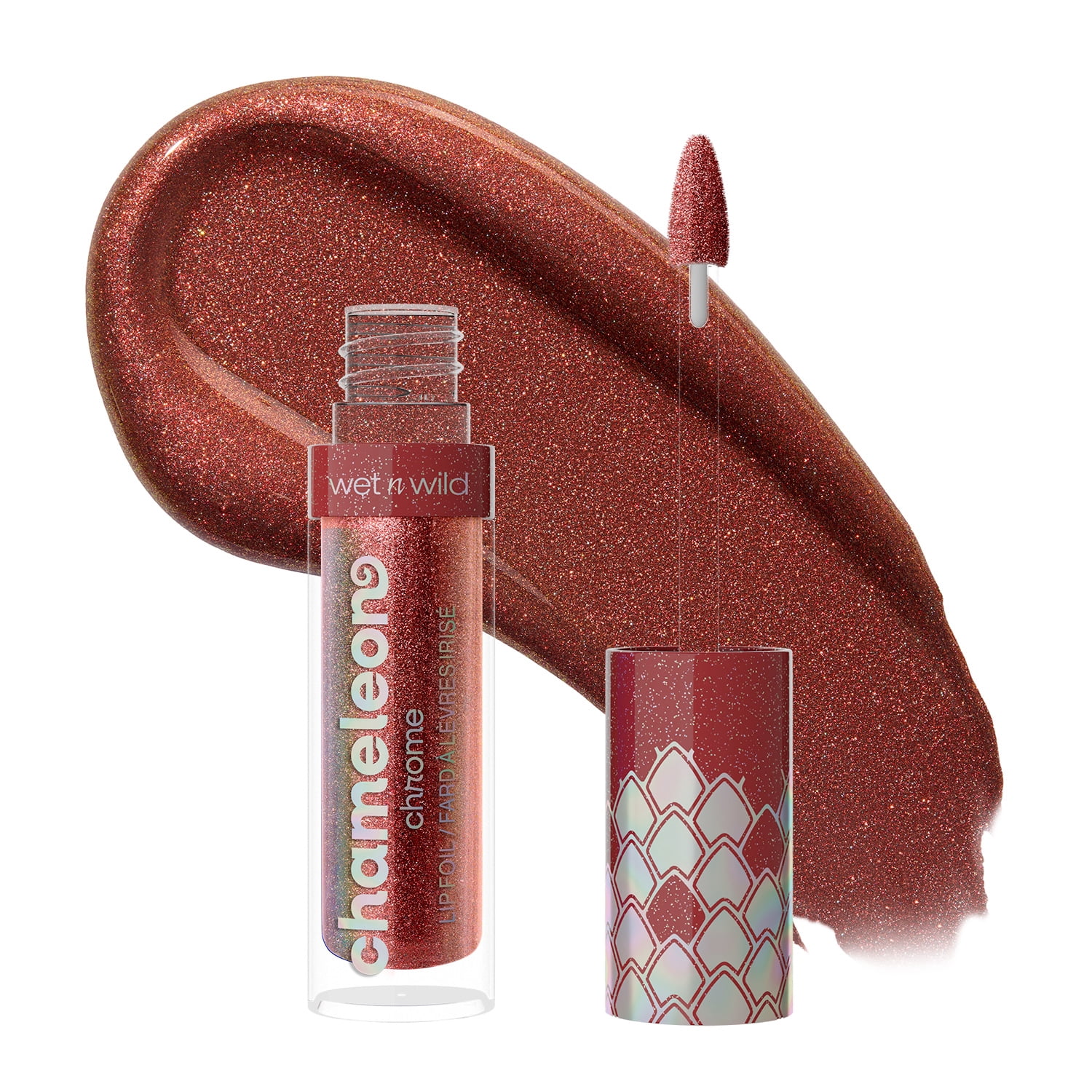 PR Wet n Wild Chameleon Chrome Lip Foil in Heatwave Star , 0.09 FL OZ