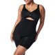 thumbnail image 2 of Body Shaper SpanxSculpt OnCore con busto abierto hasta la mitad del muslo, 3 veces negro, 2 of 6