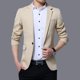 thumbnail image 1 of Traje casual de otoño e invierno para hombre, traje pequeño ajustado coreano, chaqueta de traje casual para hombre, 1 of 6