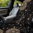 thumbnail image 4 of XYZCANDO Gold Dragonfly and Celestial Motifs Car Seat Cover, Breathable Seats Protectors Versatile Sweatproof for Cars SUVs, 4 of 9