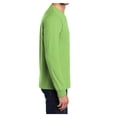 thumbnail image 3 of Mafoose Mens Long Sleeve Essential T-Shirt Lime 2X-Large, 3 of 6