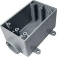 thumbnail image 1 of Thomas &amp; Betts 5133363U 0.5 in. 1 Gang Outdoor PVC End Box, 1 of 1