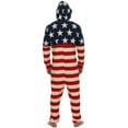 thumbnail image 3 of Prestigez Combinaison une Pièce à Capuche pour Homme Style Américain Pyjama Tenue d'Intérieur, 3 of 4