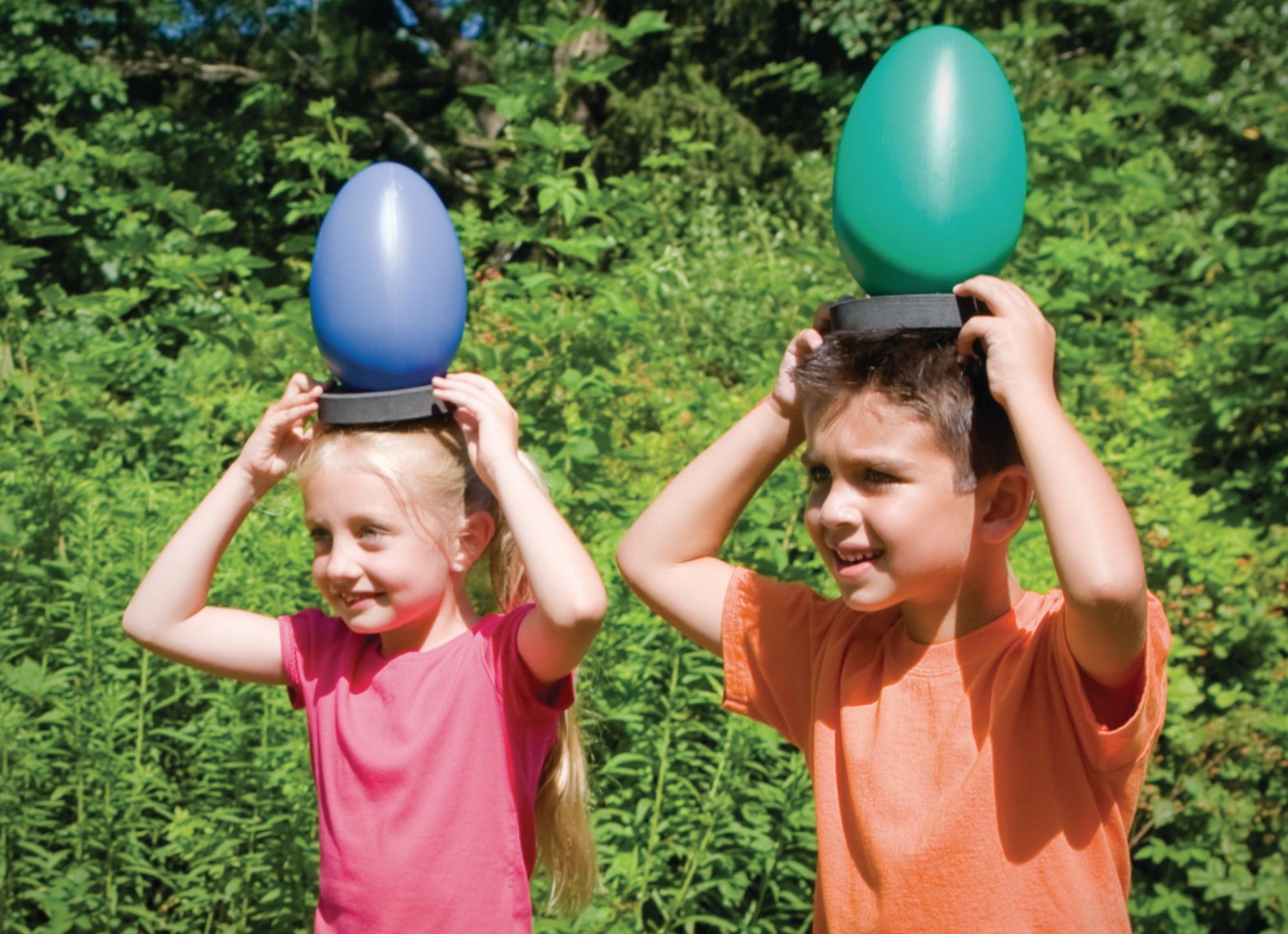 Spectrum™ Jumbo Ostrich Egg and Spoons (Set of 6)