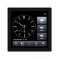 thumbnail image 1 of 2X Tuya T3E Pro Smart Control Panel Switch Touch Screen Panel Switch Zigbee Intelligent Wall Push Light Switch Black, 1 of 7