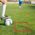 thumbnail image 4 of HINTRMENT Exercising Rings 6Pcs Red Composite Material for Speed Training and Agility Drills, 4 of 8