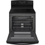 Amana AER6603SFB 4.8 Cu. Ft. Black Freestanding Electric Range