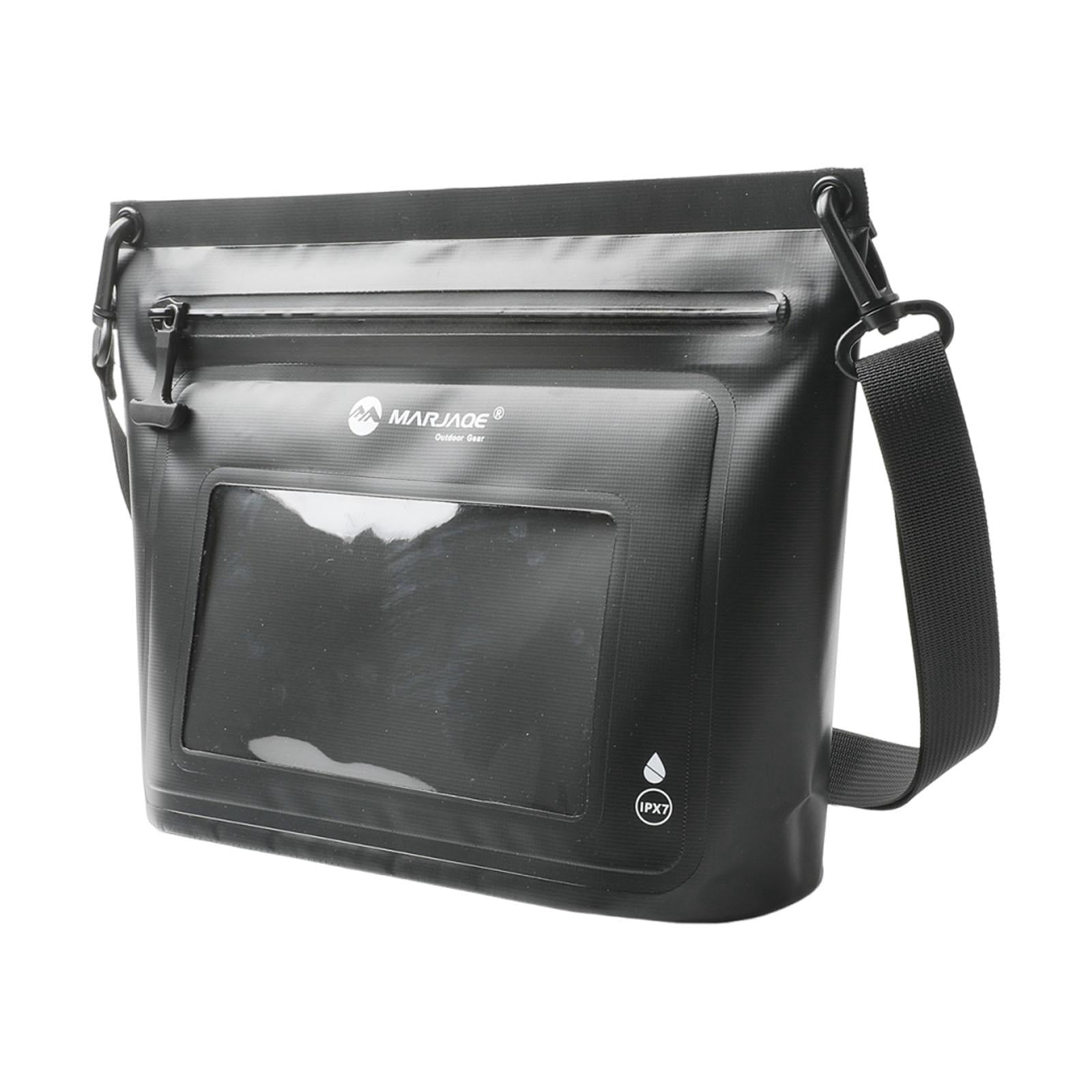 LeeQinersw Waterproof Pouch Bag Summer Women Men Phone Pouch for Swimming Pool Kayaking Black