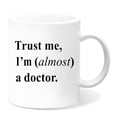 thumbnail image 1 of Taza de café Trust Me, I'm (Almost) A Doctor, cerámica, 350 ml, 1 of 2