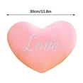 thumbnail image 2 of YHAICO Valentine's Day Fluffy Pillow Heart Shaped Cute Car Headrest Pillow Cute Pillow Pillow Decoration Valentines Day Scene Decoration Cute Heart Shaped Pillow, 2 of 6