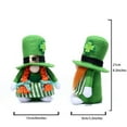 thumbnail image 3 of MXTPOV Plush Gnomes Faceless Dolls, St Patricks Day Decorations, Green Gnome for Home Decor, Exquisite Gnomes Gifts for Women, St Patricks Day Accessories, 8.3in, 3 of 5