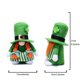 thumbnail image 2 of Wmhnj Muñeco de gnomo verde sin rostro, relleno de fibra de pelusa no tejida, decoracin de tela de punto, 2 of 7
