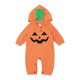 thumbnail image 1 of Bebé recién nacido bebés niños niñas mameluco de ropa de Halloween mueca calabaza - naranja 70 3-6 70 3-6 meses, 1 of 8