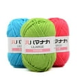 thumbnail image 4 of Milk Cotton Crochet Yarn Anti-Pilling Fine Quality Hand Knitting Thread For Cardigan Scarf Hat Sweater Doll, 4 of 8