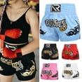 thumbnail image 6 of RANMEI 1 Pcs Boxing Shorts Summer Class Muay Thai Sanda Boxing Fighting Training Competition Children'S Muay Thai Shorts Parts, 6 of 9