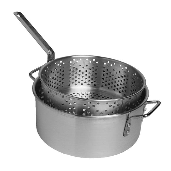 Camp Chef Casserole en Aluminium - Ensemble de Casseroles pour Intérieur et Extérieur avec Passoire et Casserole - 10,5 Litres