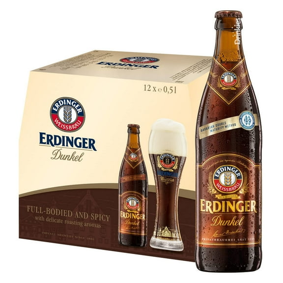 Erdinger Dunkel 12 Pack Erdinger Minerva Dunkelweizen