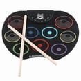 thumbnail image 4 of Batería electrónica HUOGUO Compact Hand Roll Drum Rainbow, 4 of 4