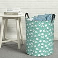 thumbnail image 6 of Sikiie Cute Sheeps Print Round Dirty Clothes Basket, Waterproof Standing Foldable Storage Basket, for Laundry Room, Bedroom, Bathroom Storage-Small, 6 of 6