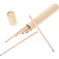 KALLORY 12Pcs Light Brown Colored Pencils Multicoloured Pencils for Home Use and School