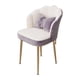 thumbnail image 1 of Silla de tocador con respaldo de terciopelo para escritorio, para el hogar, sala de estar, recepción de invitados Esponja, 1 of 8