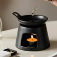 thumbnail image 3 of Ceramics Oil Burners With Detachable Base For Essential Oil Wax Aromas Warmer, 3 of 8
