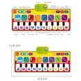 thumbnail image 1 of Manta de música de piano, almohadillas de baile para niños, manta de baile para tocar el piano, alfombra, almohadillas de baile para niños, rendimiento inigualable, 1 of 8