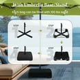 thumbnail image 3 of SUMMIT LIVING 15 FT Double-Sided Solar Patio Umbrella with Base Large Outdoor Umbrella with LED Solar Lights - Lime Green, 3 of 9