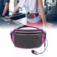 thumbnail image 2 of Riñonera deportiva para correr al aire libre, paquete multifuncional, bolsillo para llaves del teléfono (rosa roja), 2 of 8