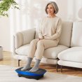 thumbnail image 3 of Goplus Vibration Plate Exercise Machine with 10 Speed Intensities Remote for Home Fitness Navy+Black, 3 of 10