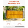 thumbnail image 5 of VEVOR Gate Building Kit, Fits 40 to 72 in Wide Openings, Up from 4 to 5 ft High Fence, Adjustable Gate Building Kit, Anti Sag Full Gate Frame Kit with Latch Lock and Screws, for Wooden Fence, Iron, 5 of 9