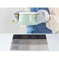 thumbnail image 5 of Unique Bargains Placemats Set of 6 for Dining Table Decor Washable Table Mat Gray Black, 5 of 7