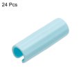thumbnail image 3 of 1.9 x 0.64inch Bed Sheet Clips, 2Set(24Pcs )Mattress Covers Fastener Clamp Blue, 3 of 5
