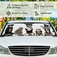 thumbnail image 5 of GZHJMY Car Windshield Sunshade Cats and Dogs, Foldable Car Visor Front Window Sun Shade for SUV Car 55 x 27.5 inch Keep Vehicle Cool, 5 of 6