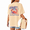 Apricot, variant on UNISHE Women's Bow Crab Star Shell Dual Side Front Back Crabby Sun Salt Sass Beach Quote Hand Drawn Graphic Short Sleeve T-Shirts white Tops