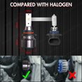 thumbnail image 5 of For Gmc Yukon 2000 2001 2002 2003 2004 2005 2006 Led Headlight Bulbs 9006 9005 High&Low Beam White 4pcs, 5 of 13